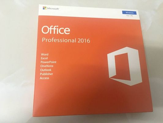 Windows Microsoft Office 2016 Ev ve İş Perakende Ambalajı